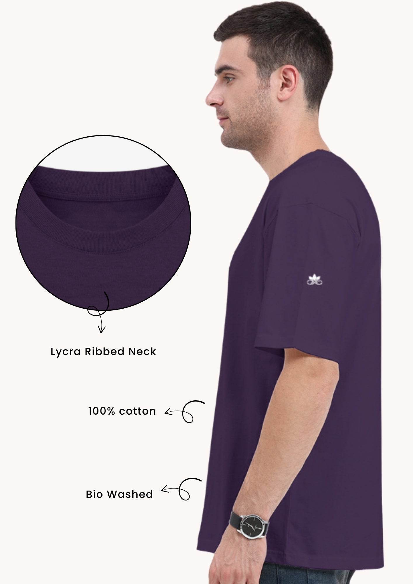 Social Detox oversized Tee