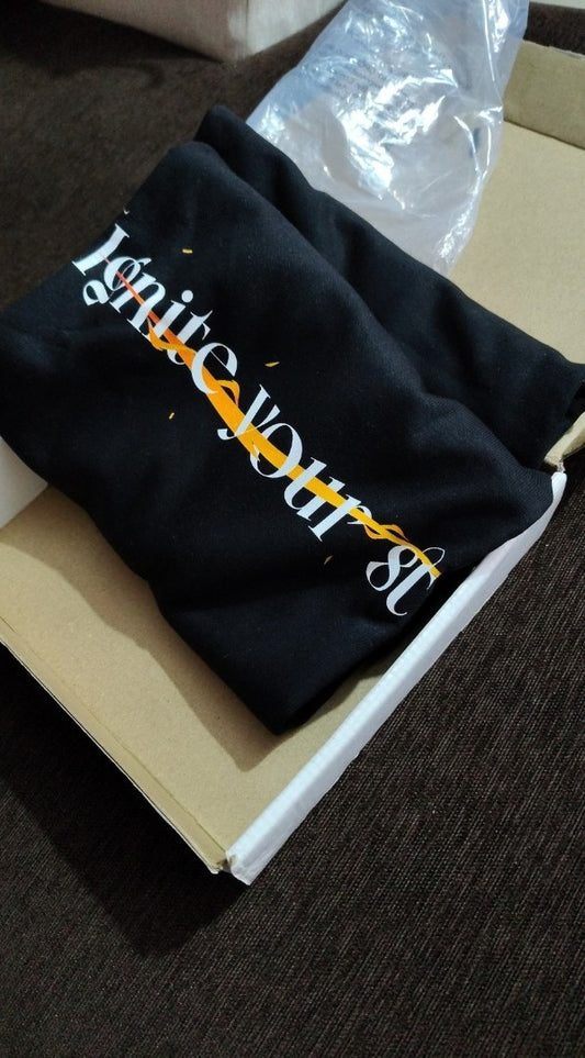 Ignite Your Style - Terry Oversized T-Shirt