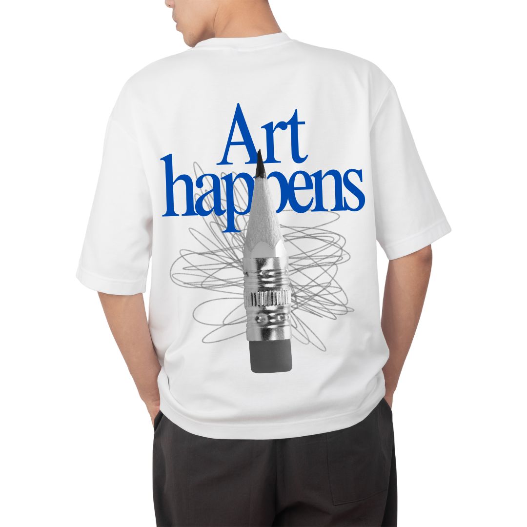 Men's Art Oversized Tee