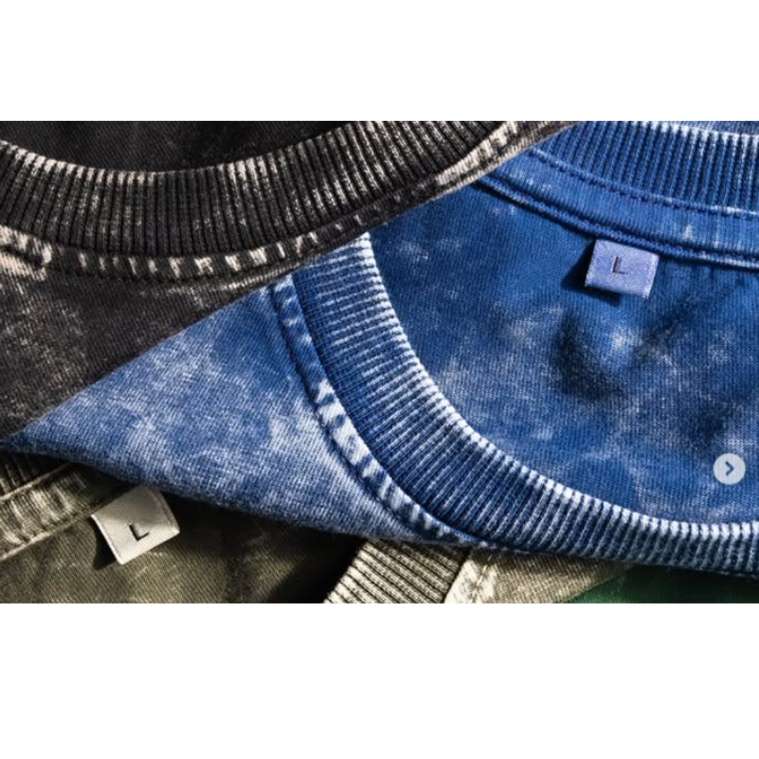 Adirag Men's Acid Washed Oversized Tee