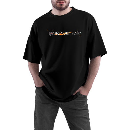Ignite Your Style - Terry Oversized T-Shirt