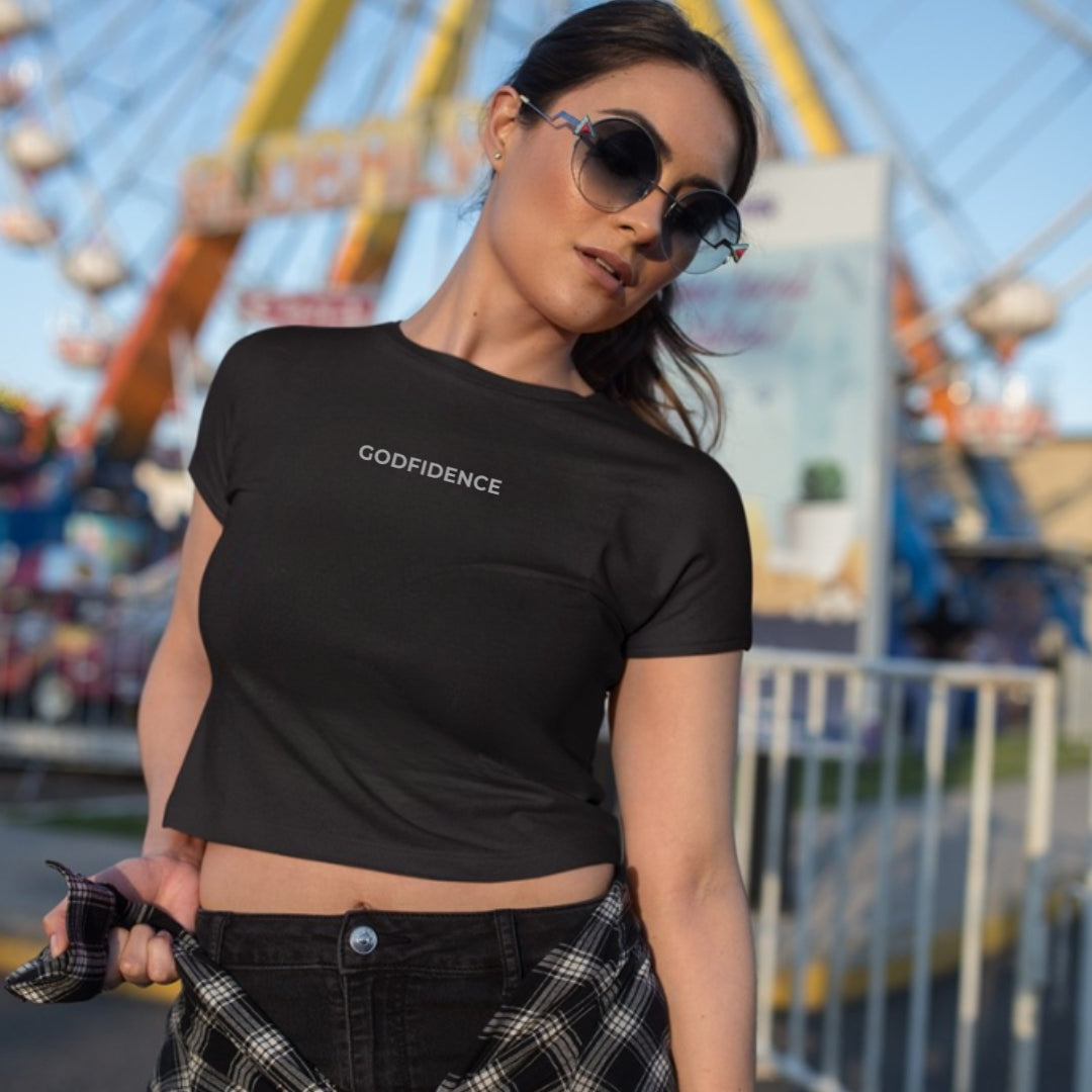 Godfidence Women's Crop Top