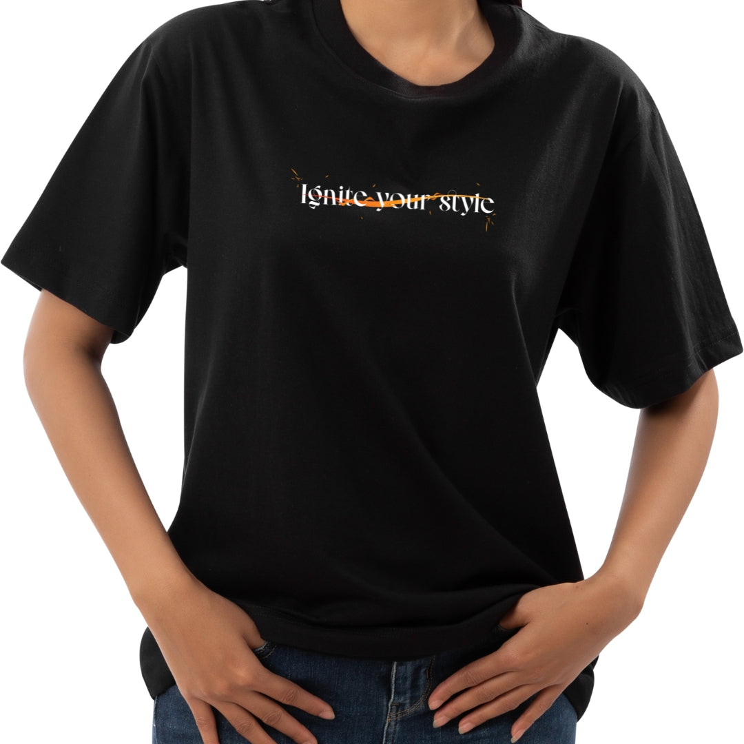 Women's Ignite Your Style - Terry Oversized T-Shirt