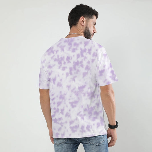 Lavender Haze Tie-Dye oversized Tee